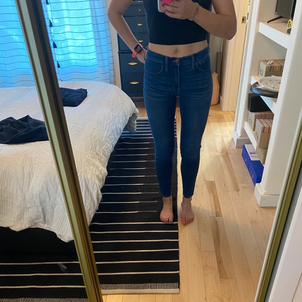 Madewell roadtripper high rise size 27